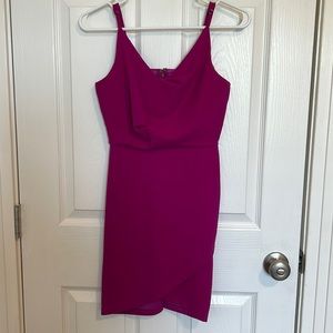 She + Sky fuchsia dress